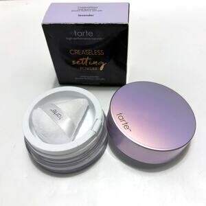 Tarte Creaseless Setting Powder Lavender 7g 0.24 oz Full Size New in Box